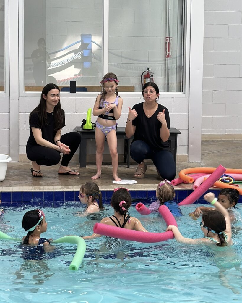 birthday swimming party